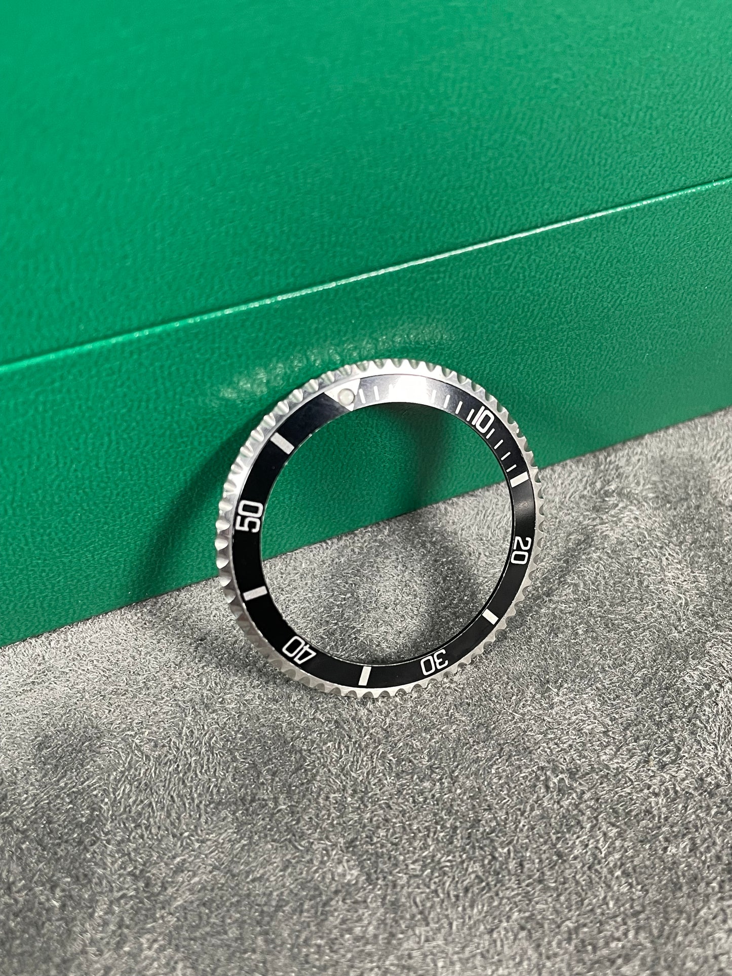 ROLEX SUBMARINER 5512 5513 1680 BLISTER BEZEL AND INSERT SERIF