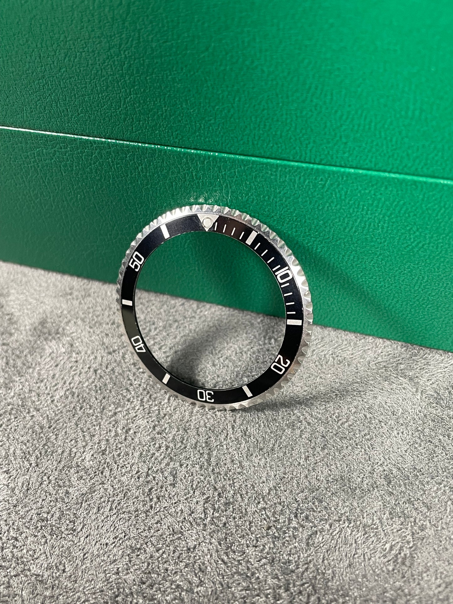 ROLEX SUBMARINER 5512 5513 1680 BLISTER BEZEL AND INSERT SERIF