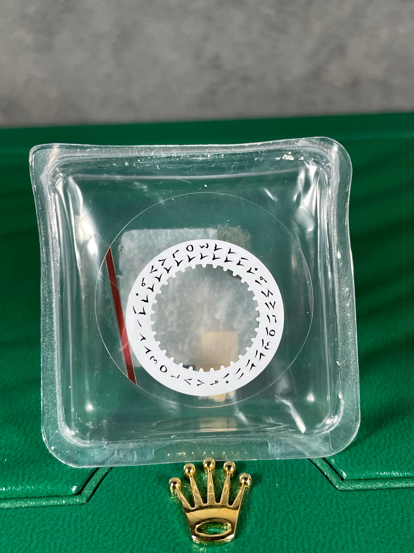 Genuine Rolex 3135 Arabic Calendar Date Disc/wheel , NEW. Datejust/GMT