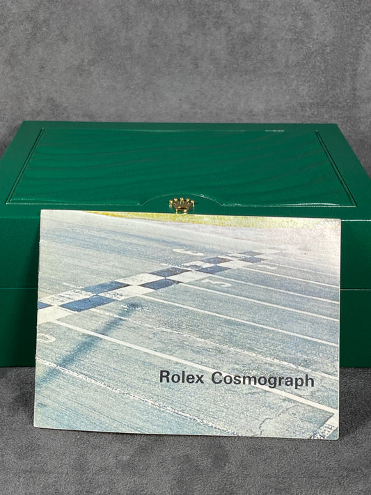 VINTAGE ORIGINAL ROLEX COSMOGRAPH DAYTONA BOOKLET FOR 6263-6265